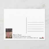 Barenttür Postkarte (Rückseite)