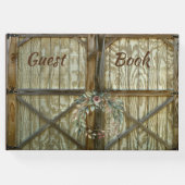 Barenttür und Rose Blumenbuch Gästebuch (Vorderseite)