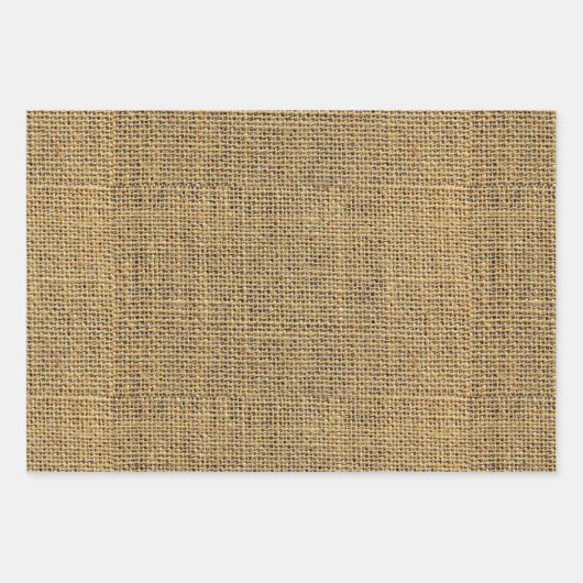 Barentzinn und Burlap Geschenkpapier Set (Vorderseite 3)