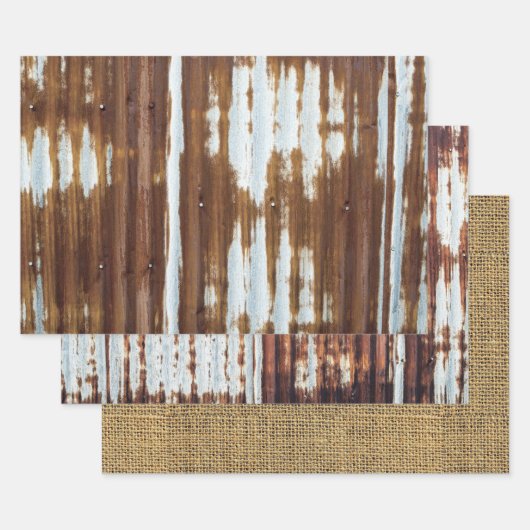 Barentzinn und Burlap Geschenkpapier Set (Set)