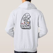 Bärenumarmung Hoodie (Rückseite)