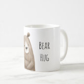 Bärenumarmung Tier Kaffeetasse (VorderseiteRechts)