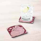 Bärenumarmung Untersetzer (Rechte Seite)