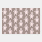 Bärenverpackungsblätter für Camping Geschenkpapier Set (Vorderseite 3)