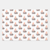 Bärenverpackungsblätter für Camping Geschenkpapier Set (Vorderseite 2)