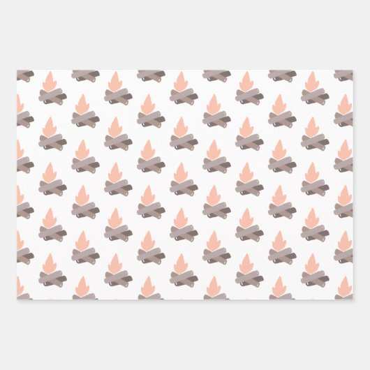 Bärenverpackungsblätter für Camping Geschenkpapier Set (Vorderseite 2)