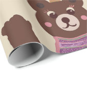 Bärenverpackungspapier Babyverpackung Geschenkpapier (Rolleneckpunkt)