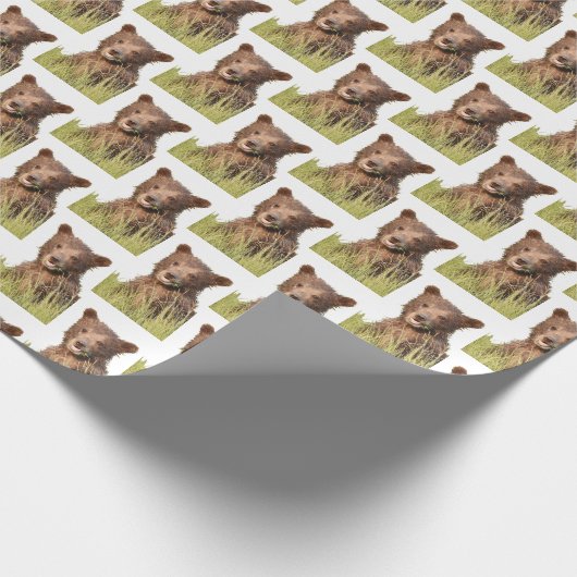 Bärenverpackungspapier Geschenkpapier (Ecke)