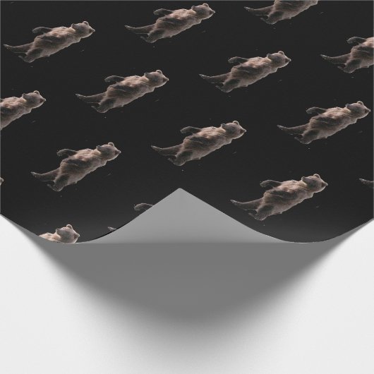Bärenverpackungspapier Geschenkpapier (Ecke)