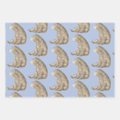 Bärenverpackungspapier-Set Geschenkpapier Set (Vorderseite 2)