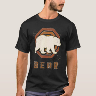 BärenVintag Retro Klassische Liebe Tiere T-Shirt