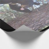 Bärenwackelpapier Geschenkpapier (Ecke)