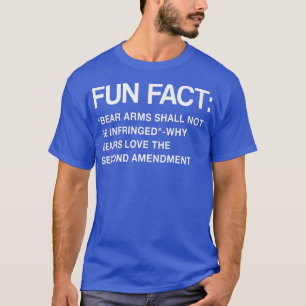 Bärenwaffen dürfen nicht gegen Funny Animal Pun ve T-Shirt