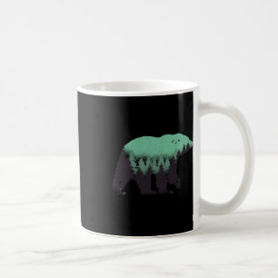 Bärenwald Natur Grizzly Wandern Outdoor Jagd Kaffeetasse