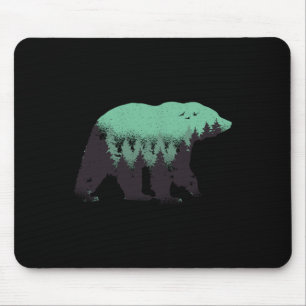 Bärenwald Natur Grizzly Wandern Outdoor Jagen Mousepad