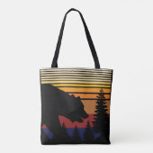 Bärenwald Vintag Tasche (Rückseite)