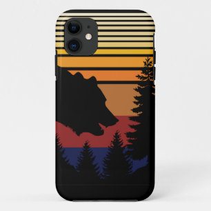 Bärenwald Vintage Farbe Case-Mate iPhone Hülle