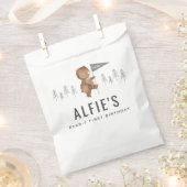 Bärenwald zum ersten Geburtstag Geschenktütchen (Ausgeschnitten)