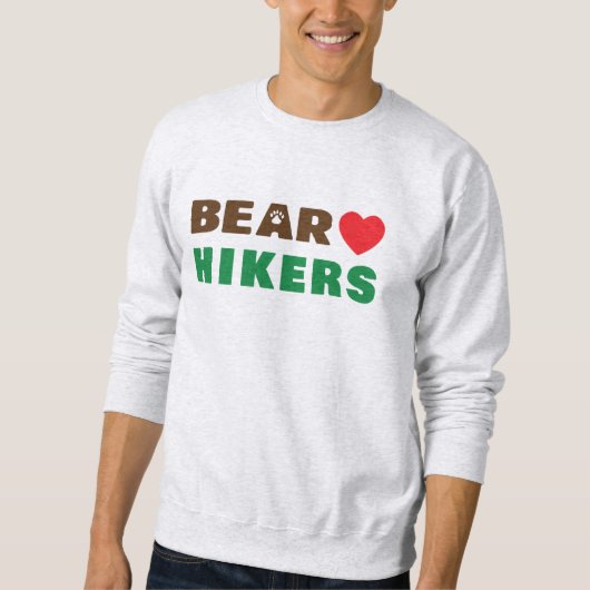 Bärenwanderer Sweatshirt (Vorderseite)