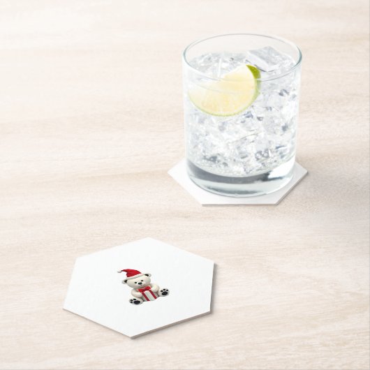 Bärenweihnachtsfest (2) untersetzer (Vor Ort)