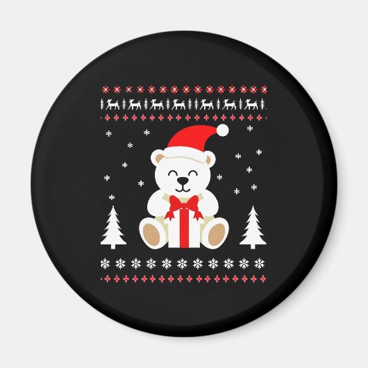 Bärenweihnachtsfest (4) magnet (Vorne)