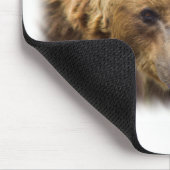 Bärenweiße Grenze Mousepad (Ecke)