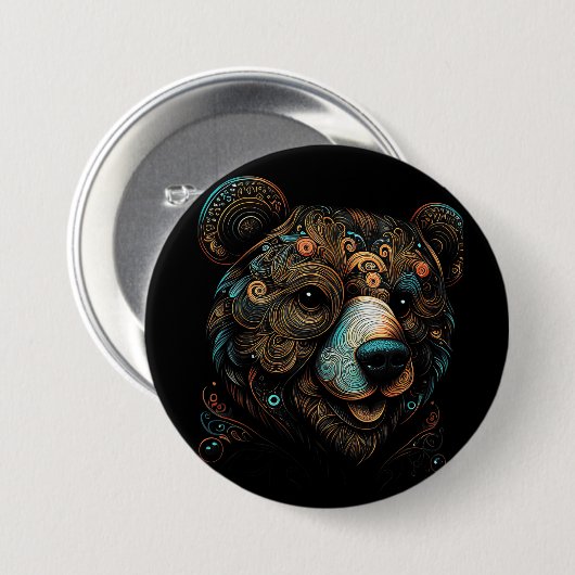 Bärenwelt Button (Vorne & Hinten)