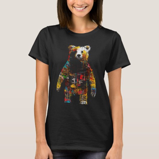 Bärenwerk - Art Bear T-Shirt (Vorderseite)