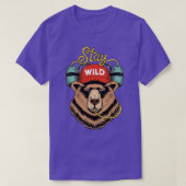 Bärenwild bleibe T-Shirt (Design vorne)