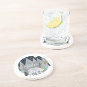 Bärenwintermond Getränkeuntersetzer (Seite)