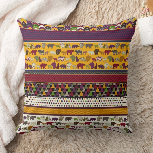 Bärenwolf Kissen (Decke)