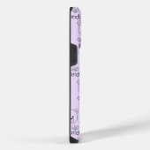 Bäreny Personalisiert: Lila, benutzerdefinierbares iPhone Hülle (Rechte Seite)