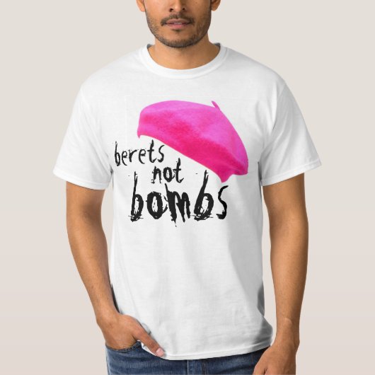 BARETT-NICHT BOMBEN T-Shirt (Vorderseite)