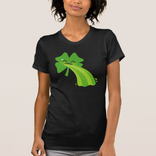 Barfing Kleeblatt-T-Shirt T-Shirt