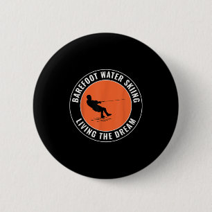 Barfuß Barfuß-Wasserskilauf Motorboot Wasser Button