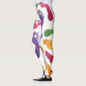 Barfuß Füße Leggings (Links)