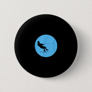 Barfuß-Wasserskilaufen Motorboot Sport Wassersport Button
