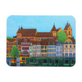 Barfüsserplatz Rendez-vous Magnet von Lisa Lorenz (Horizontal)