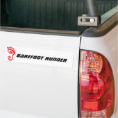 Barfüßigläufer Autoaufkleber (Auf Lkw)