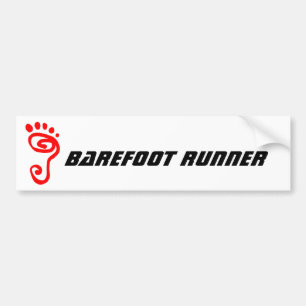 Barfüßigläufer Autoaufkleber