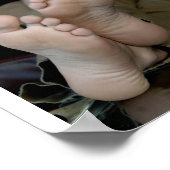 Barfußposter Poster (Ecke)