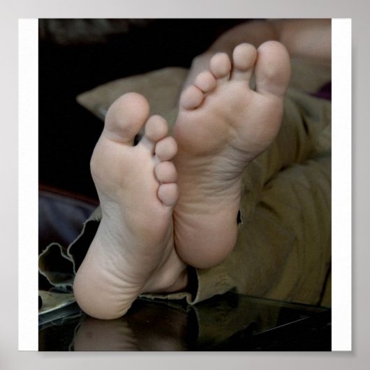 Barfußposter Poster (Vorne)