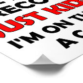 Bargain Hunter Funny Poster (Ecke)