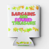 BARGAINS WERDEN ALS SCHÄDEN GEFUNDEN DOSENKÜHLER (Rückseite)