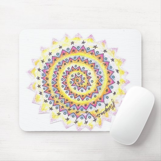 BargasArtworks Geheimnis-Mandala Mousepad (Mit Mouse)