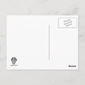 BargasArtworks Pink Cloud Postkarten (Rückseite)