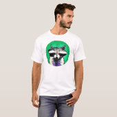 BargasArtworks Racoon-Shirt T-Shirt (Vorne ganz)