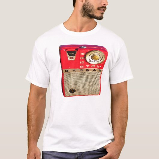 BargasArtworks Vintages RadioShirt T-Shirt (Vorderseite)