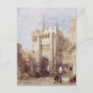 Bargate Gatehouse in Southampton City Postkarte