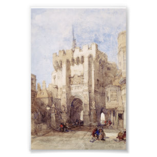 Bargate Torhaus in Southampton City Fotodruck